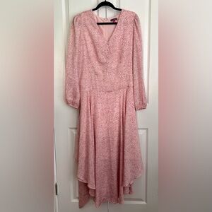 VINCE CAMUTO WOMENS DRESS , ROSE/PINK, size large